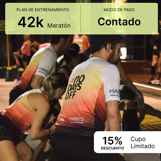 Contado: Plan de Entrenamiento Maratón 2025