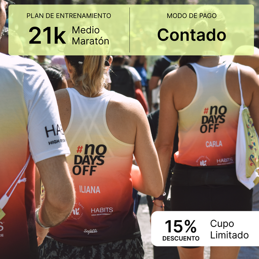 Contado: Plan de Entrenamiento Medio Maratón 2025