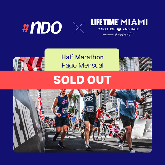 Plan Miami Half Marathon - Mensualidades